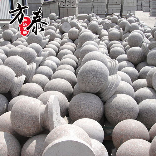 花岗岩球形挡车石规格与重量解析